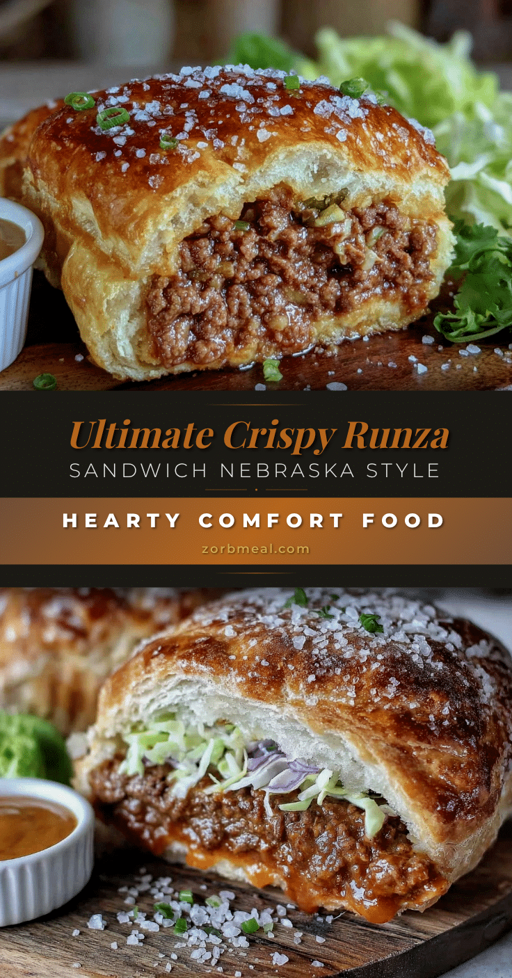 crispy runza sandwich recipe