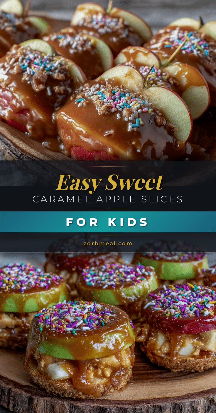 easy caramel apple slices recipe
