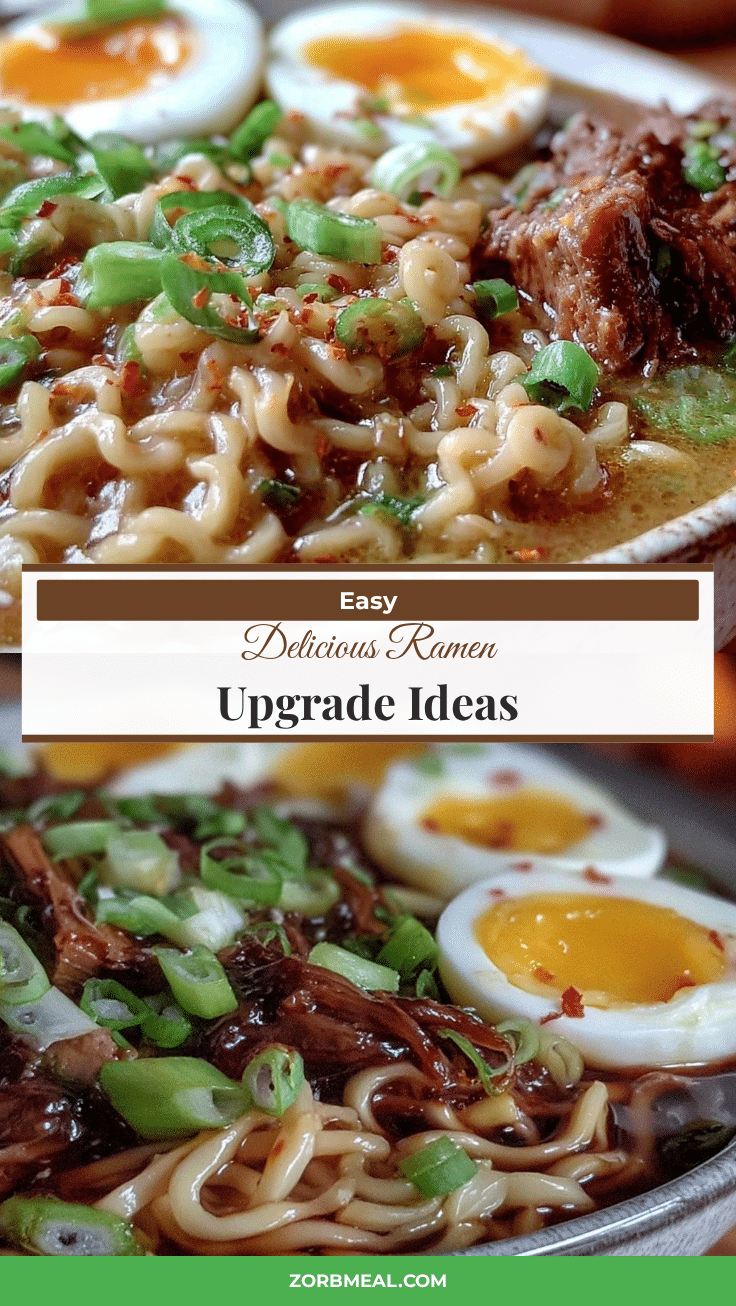 easy delicious ramen upgrade recipe