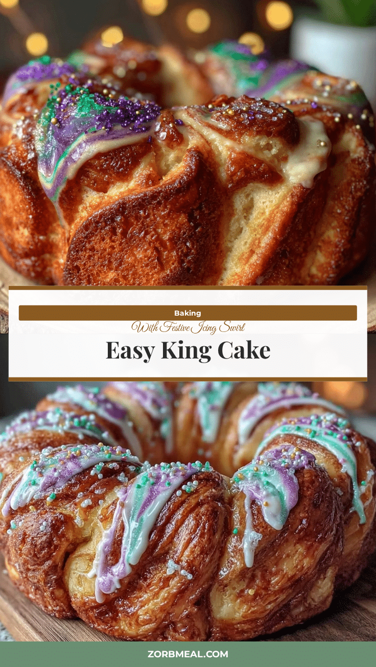 easy King Cake recipe recipe