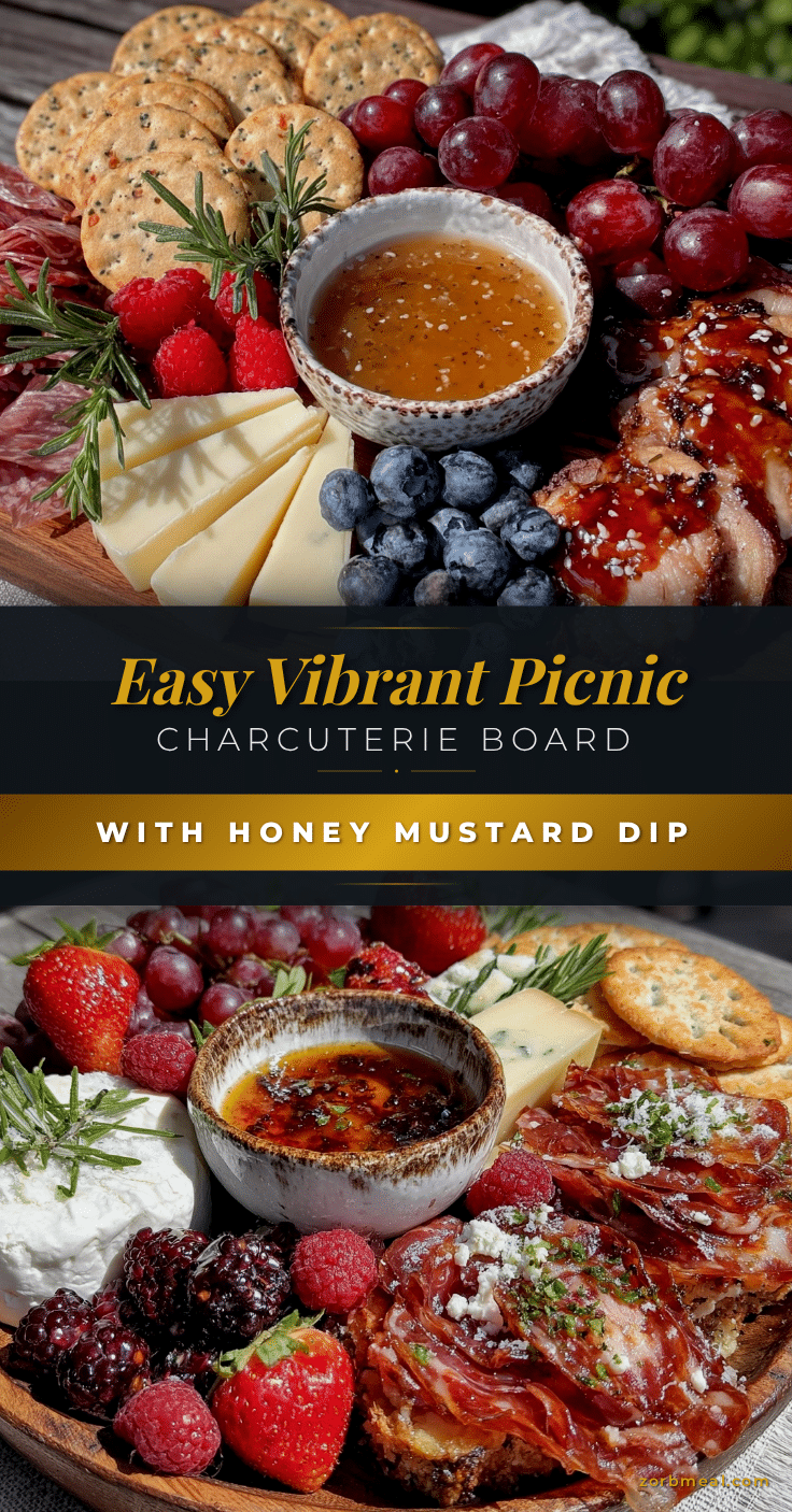 easy picnic charcuterie board recipe