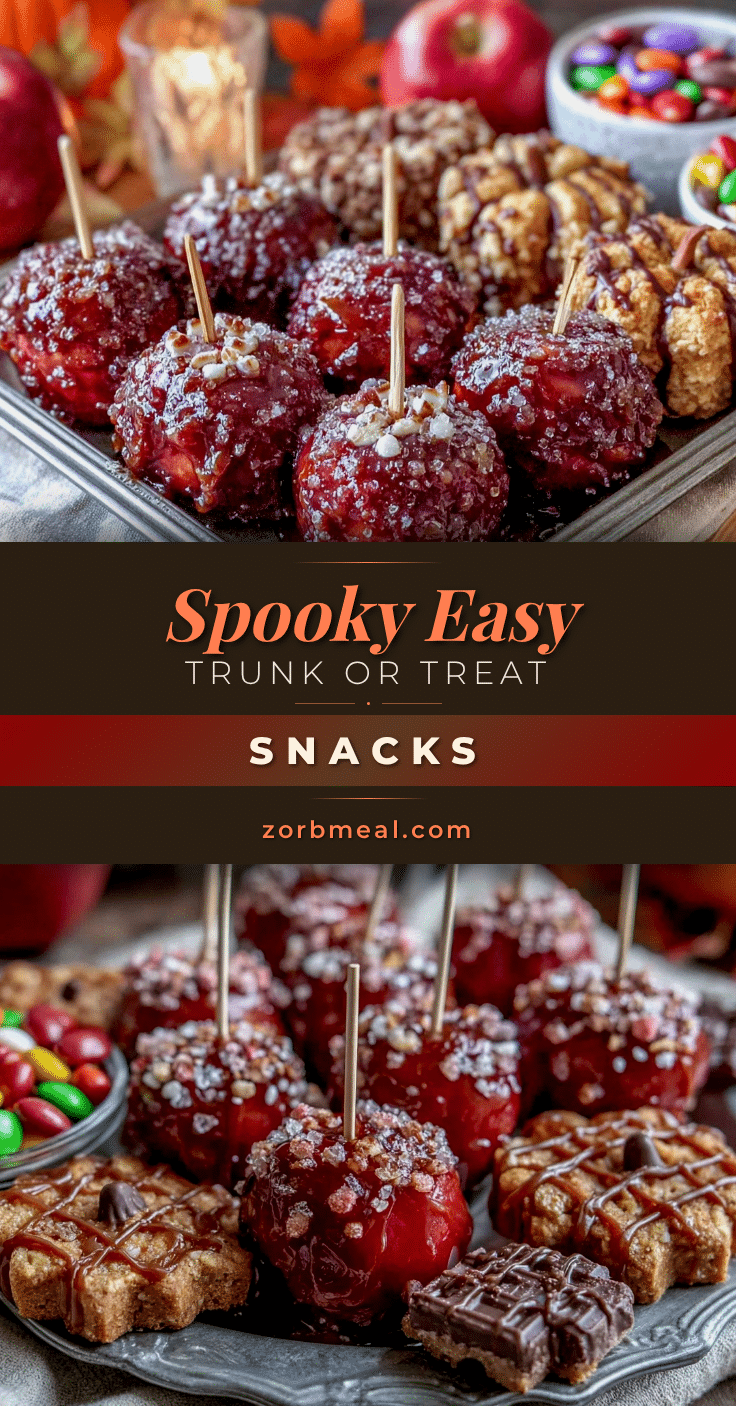 easy trunk or treat snack ideas recipe
