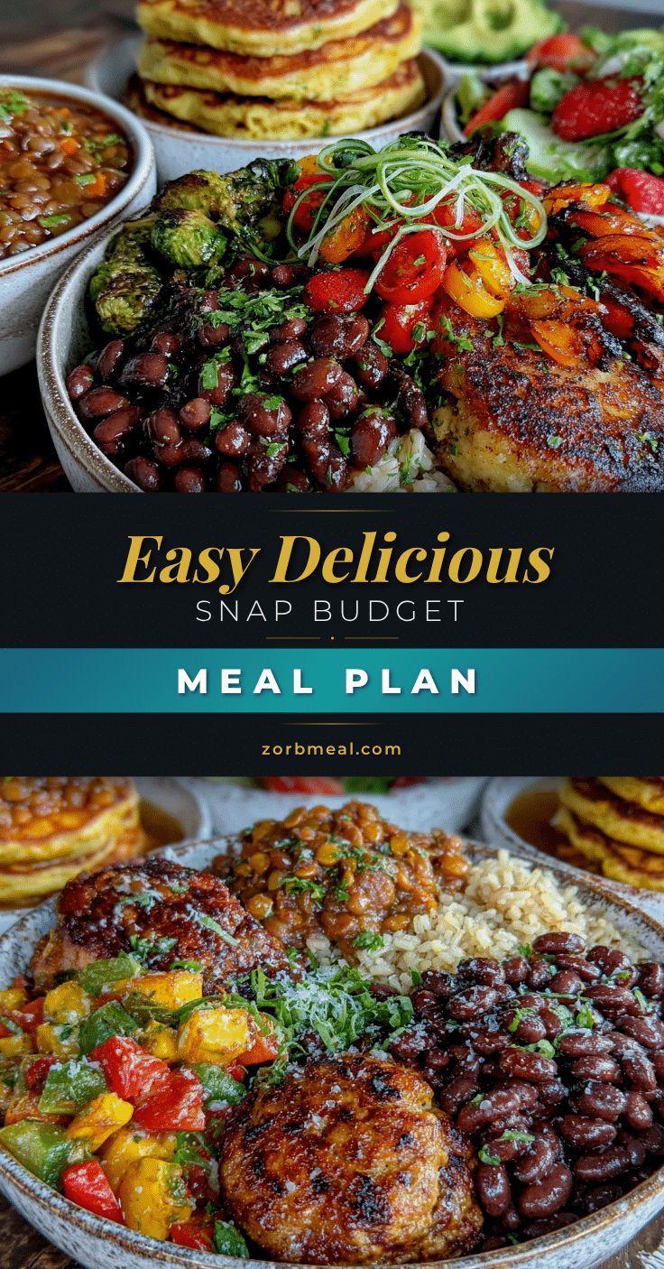 healthy SNAP budget meal plan recipe