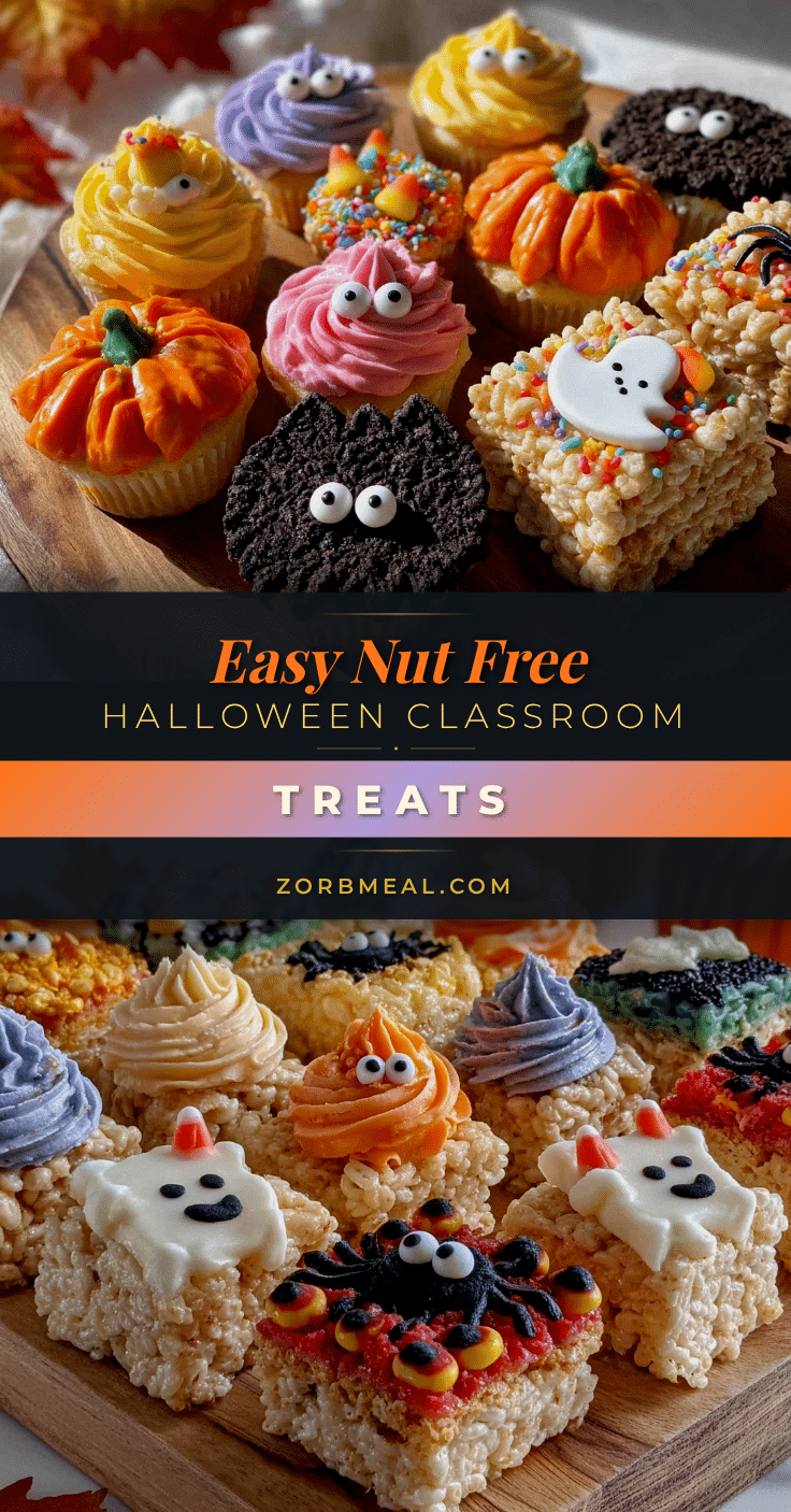 nut free halloween classroom treats recipe