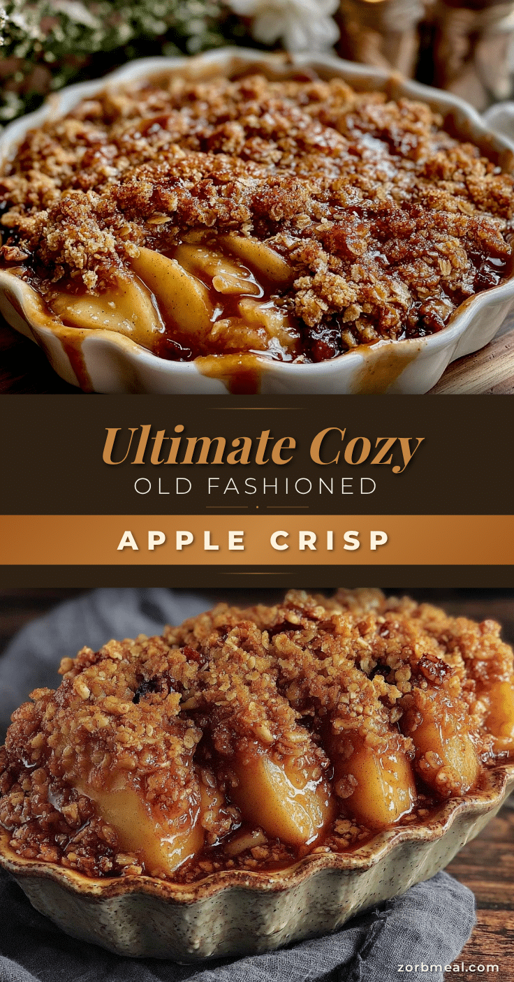 old fashioned apple crisp recipe