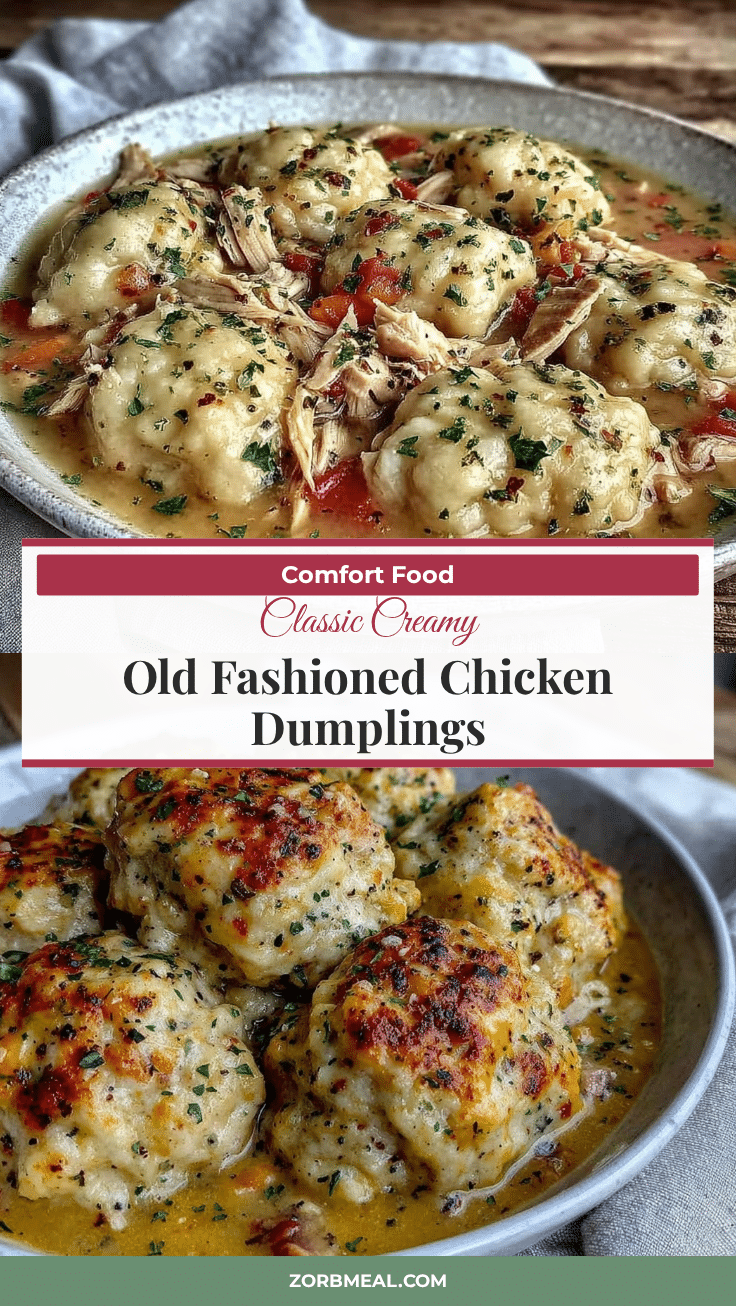 old fashioned chicken and dumplings recipe