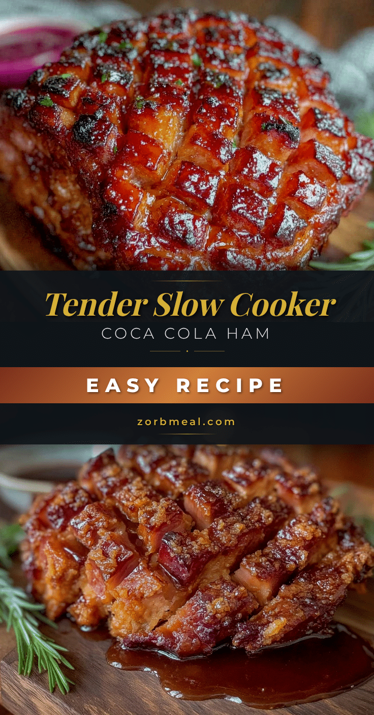 slow cooker coca cola ham recipe