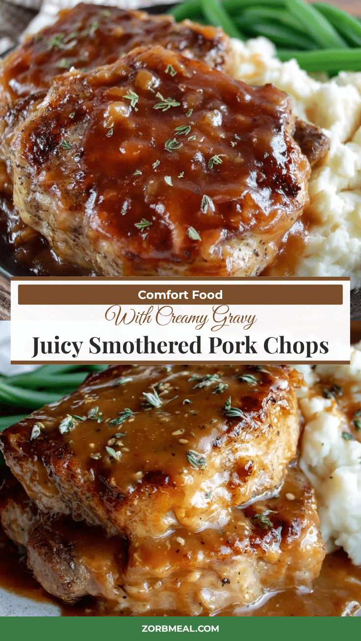 smothered pork chops recipe