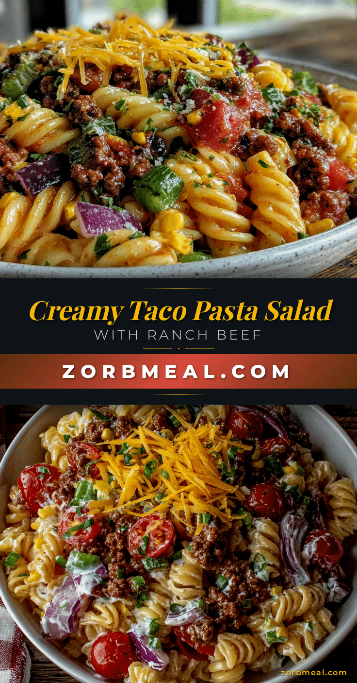 taco pasta salad recipe