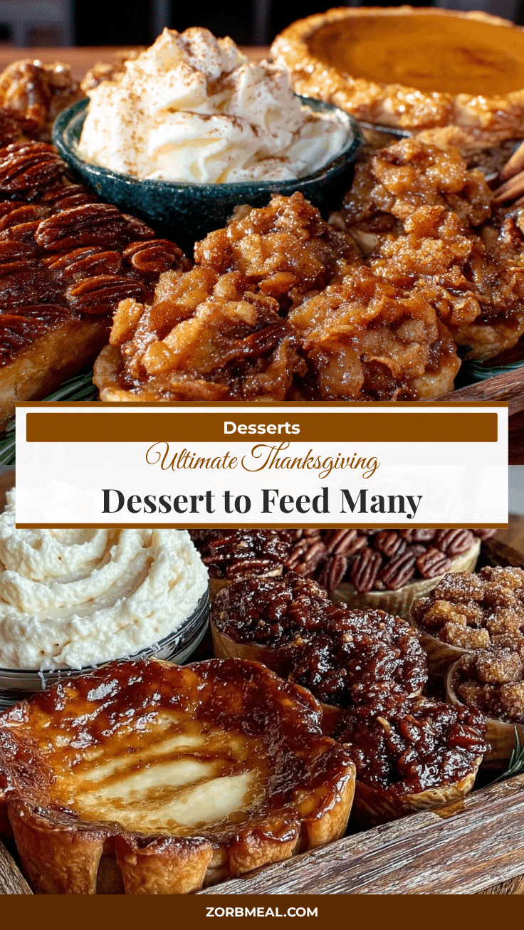 thanksgiving dessert to feed a crowd recipe