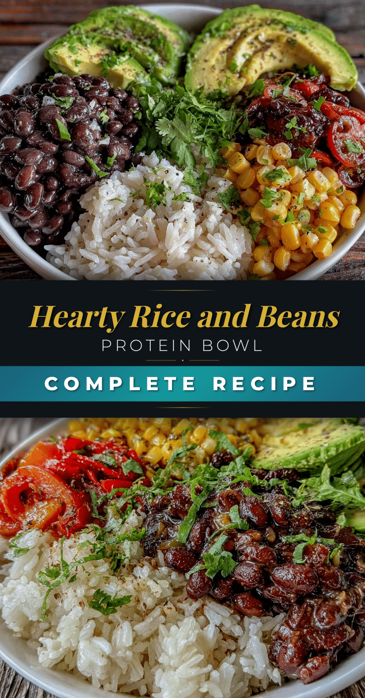 wholesome rice and beans bowl recipe
