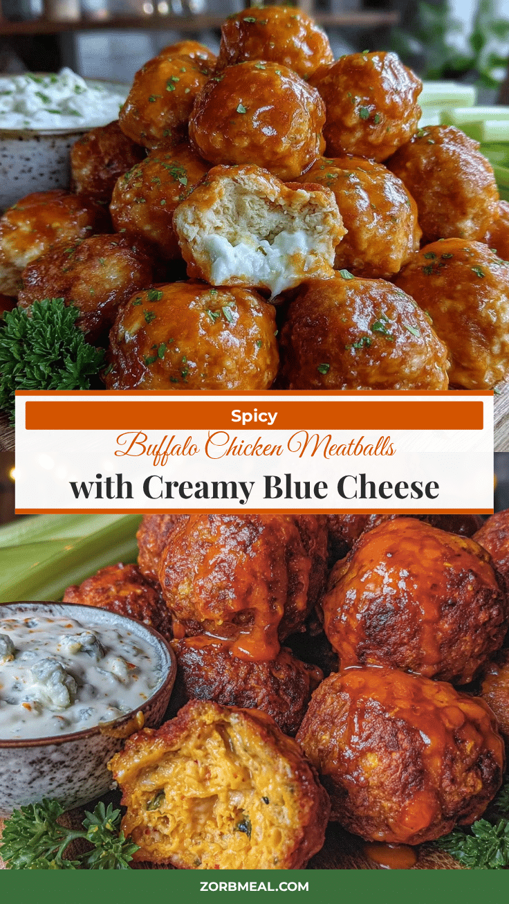 buffalo chicken meatballs recipe