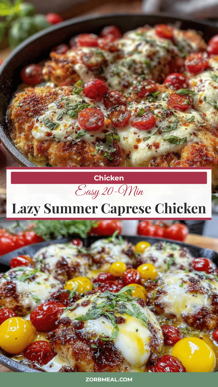 Caprese Chicken Skillet recipe