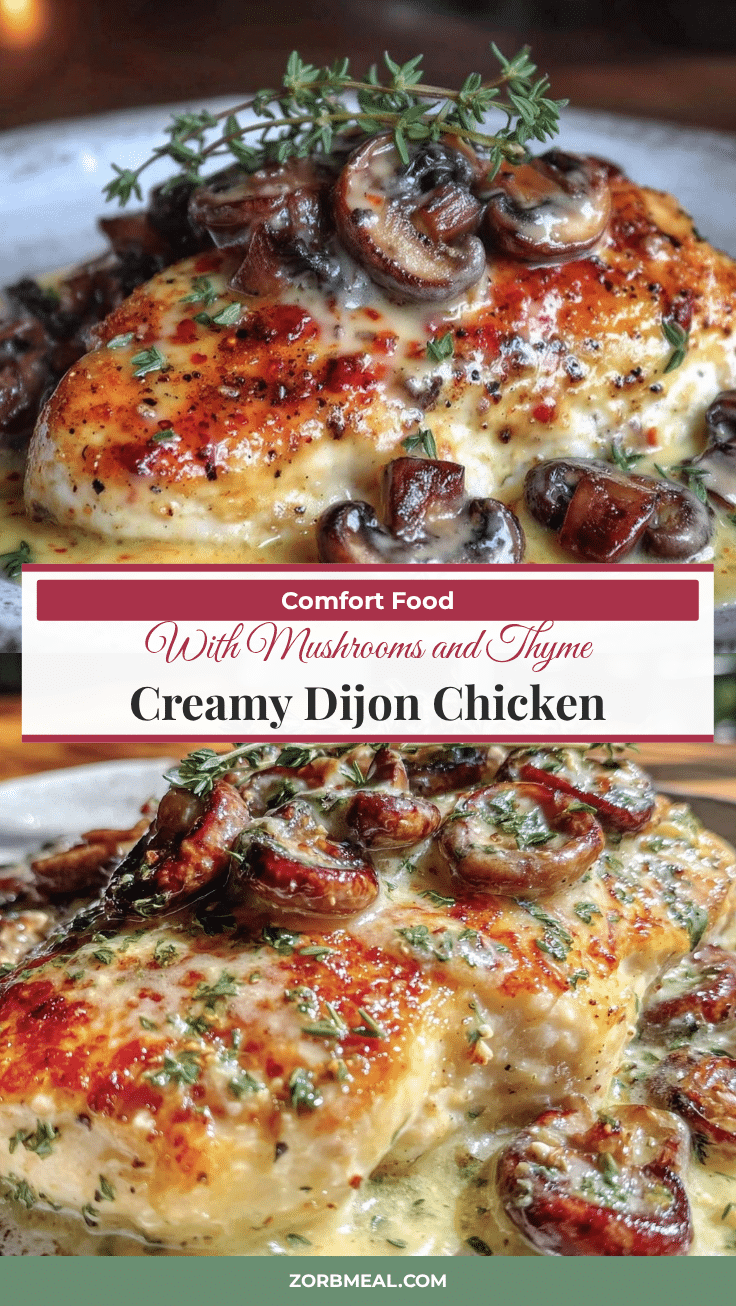 creamy dijon chicken breast recipe