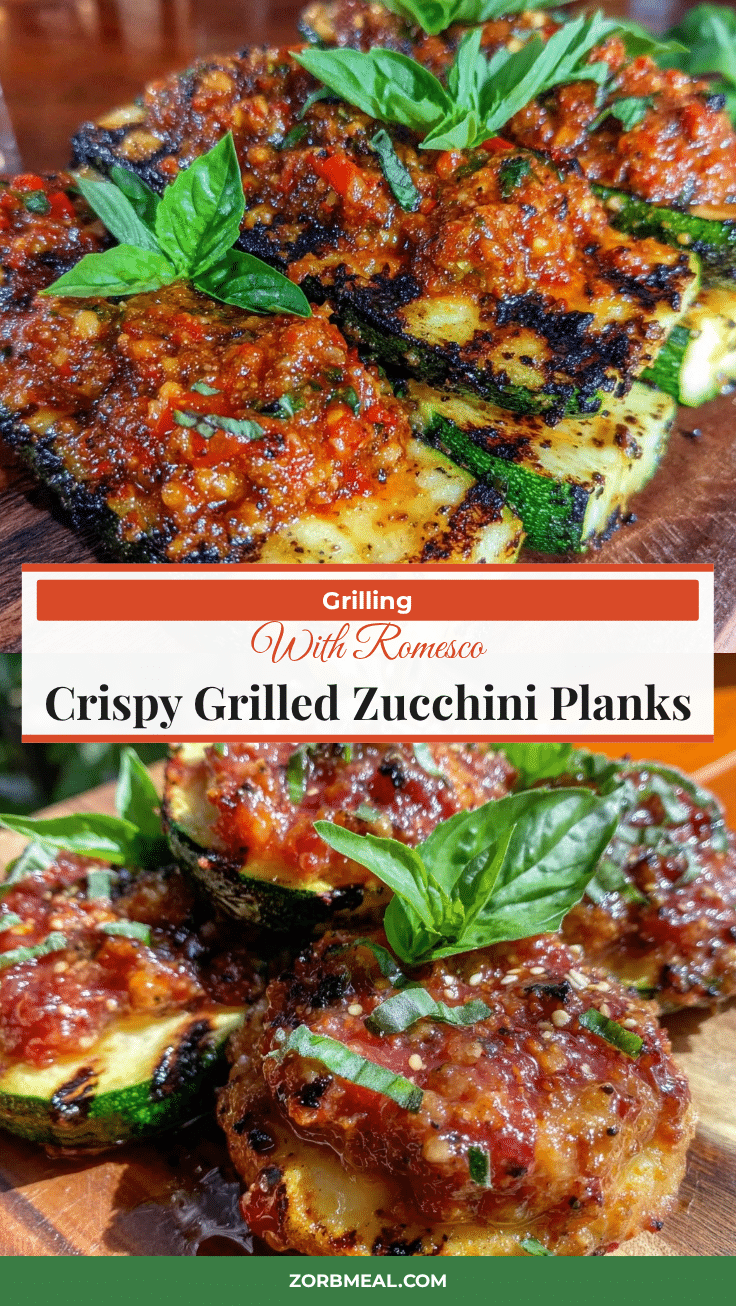 crispy grilled zucchini planks recipe