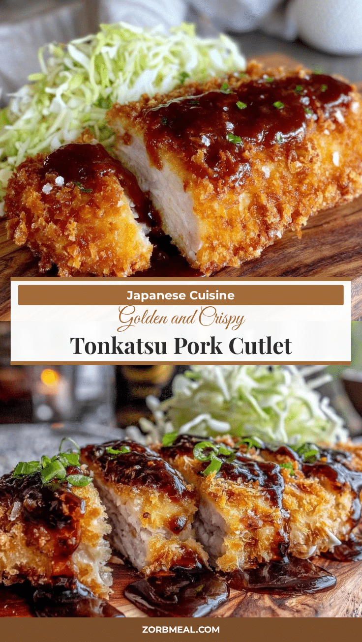 crispy Japanese tonkatsu pork cutlet recipe