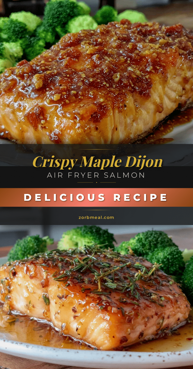 crispy maple dijon glazed salmon recipe