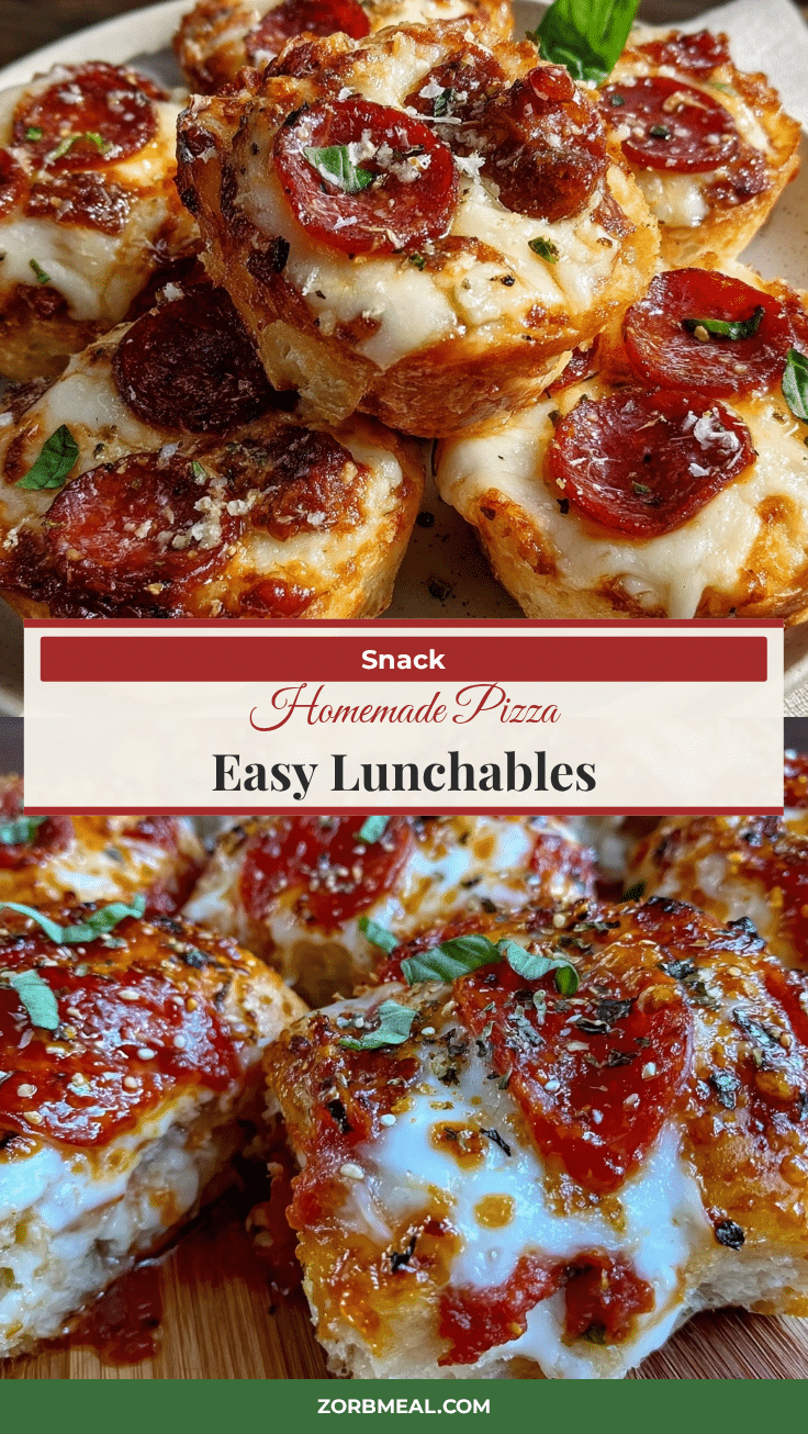 easy pizza lunchables recipe