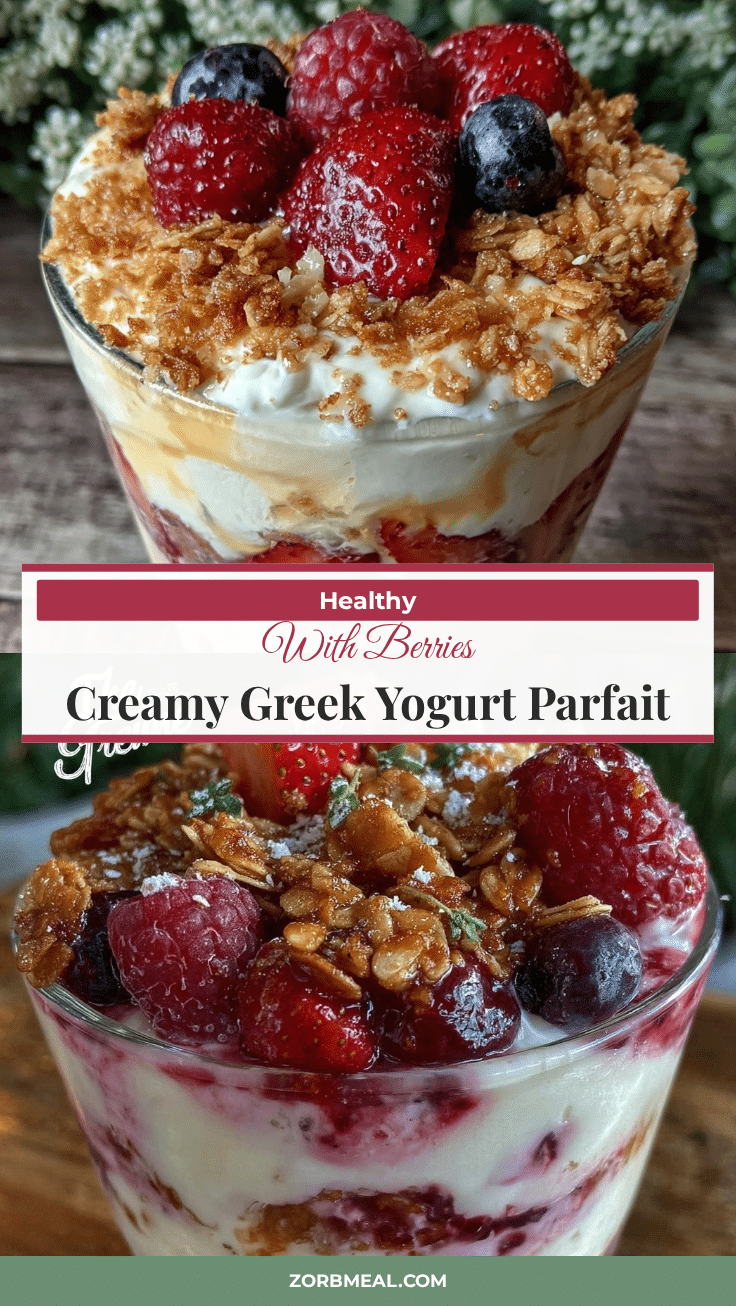 fresh greek yogurt parfait recipe