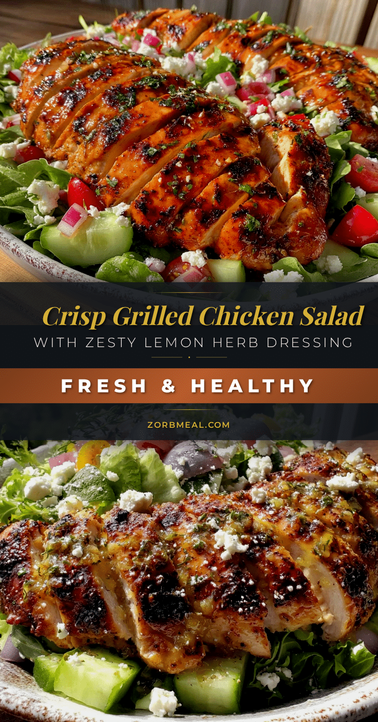 fresh grilled chicken salad recipe