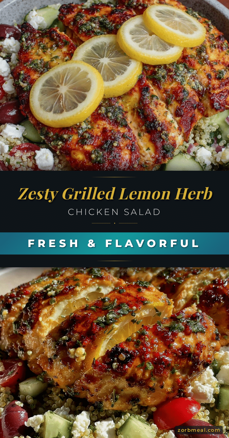 fresh grilled lemon herb chicken recipe