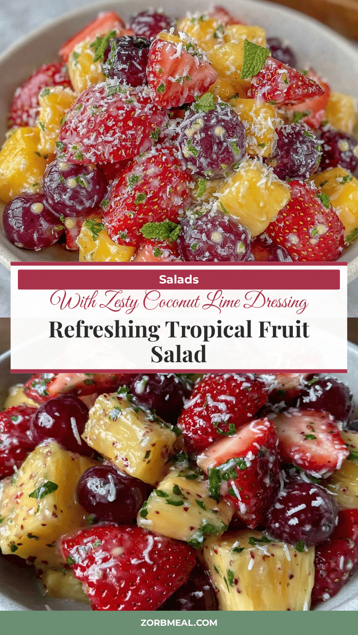 fresh tropical fruit salad recipe