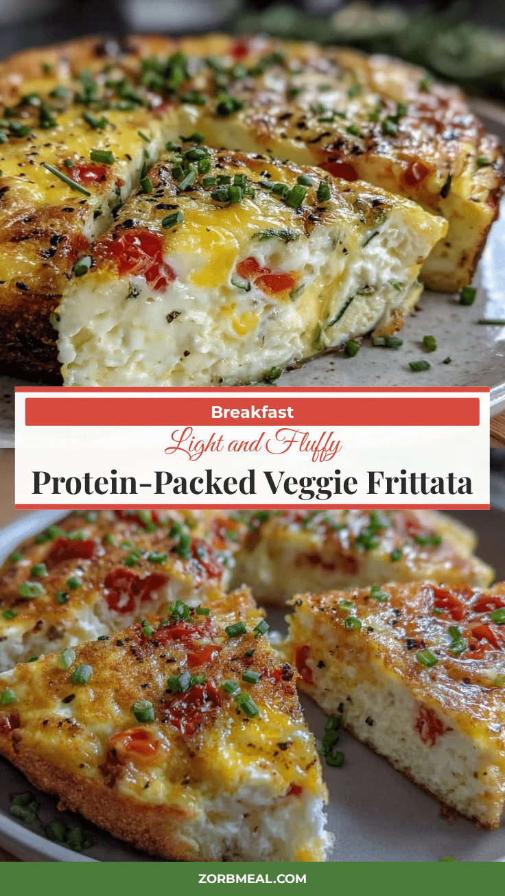 healthy high protein egg white vegetable frittata recipe