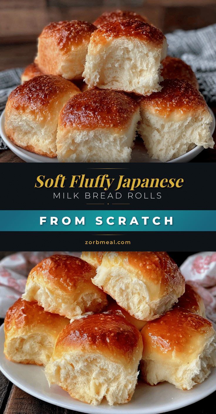 Japanese milk bread rolls recipe