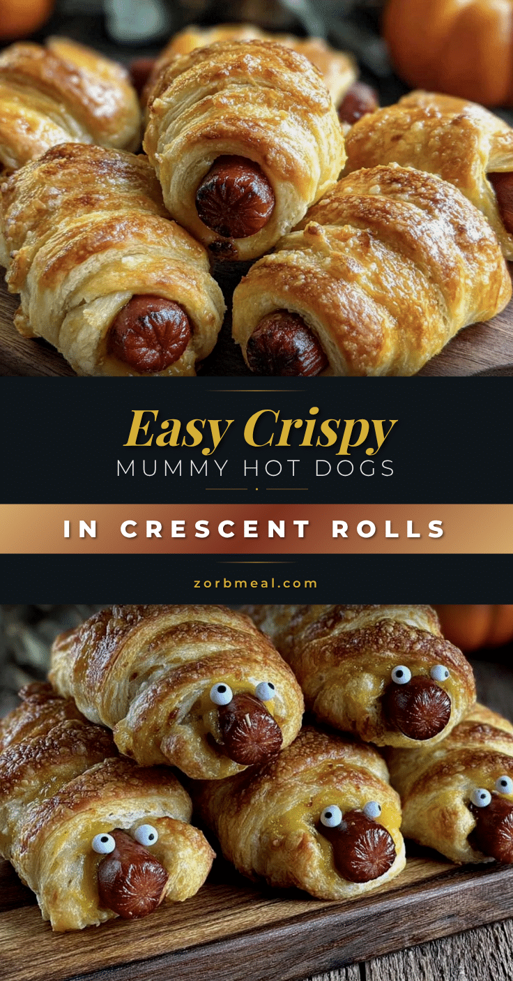 mummy hot dogs crescent rolls recipe