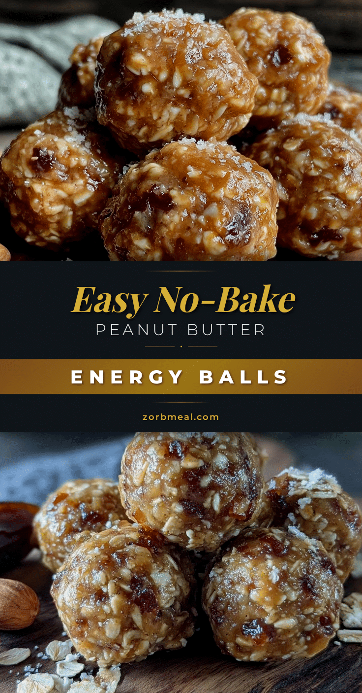 no bake peanut butter energy balls recipe