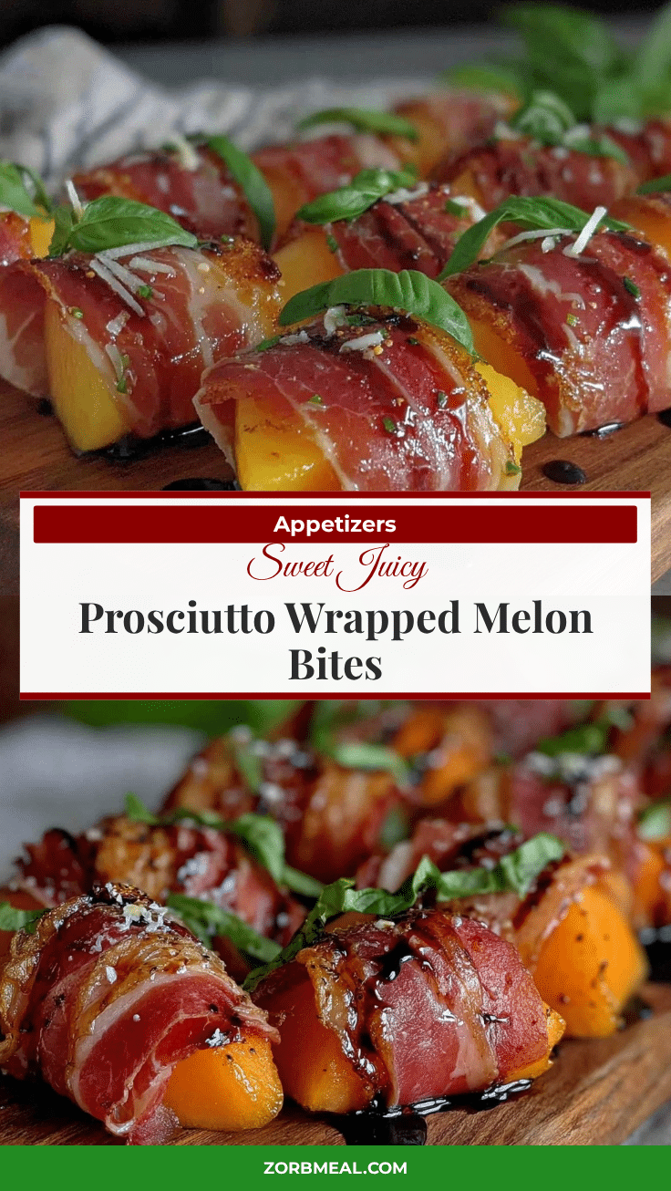 prosciutto-wrapped cantaloupe bites recipe