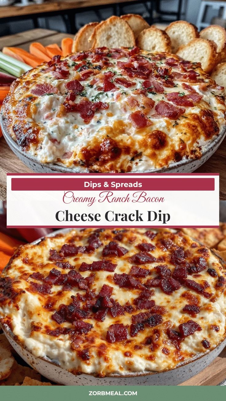 savory crack dip with ranch bacon cheese recipe