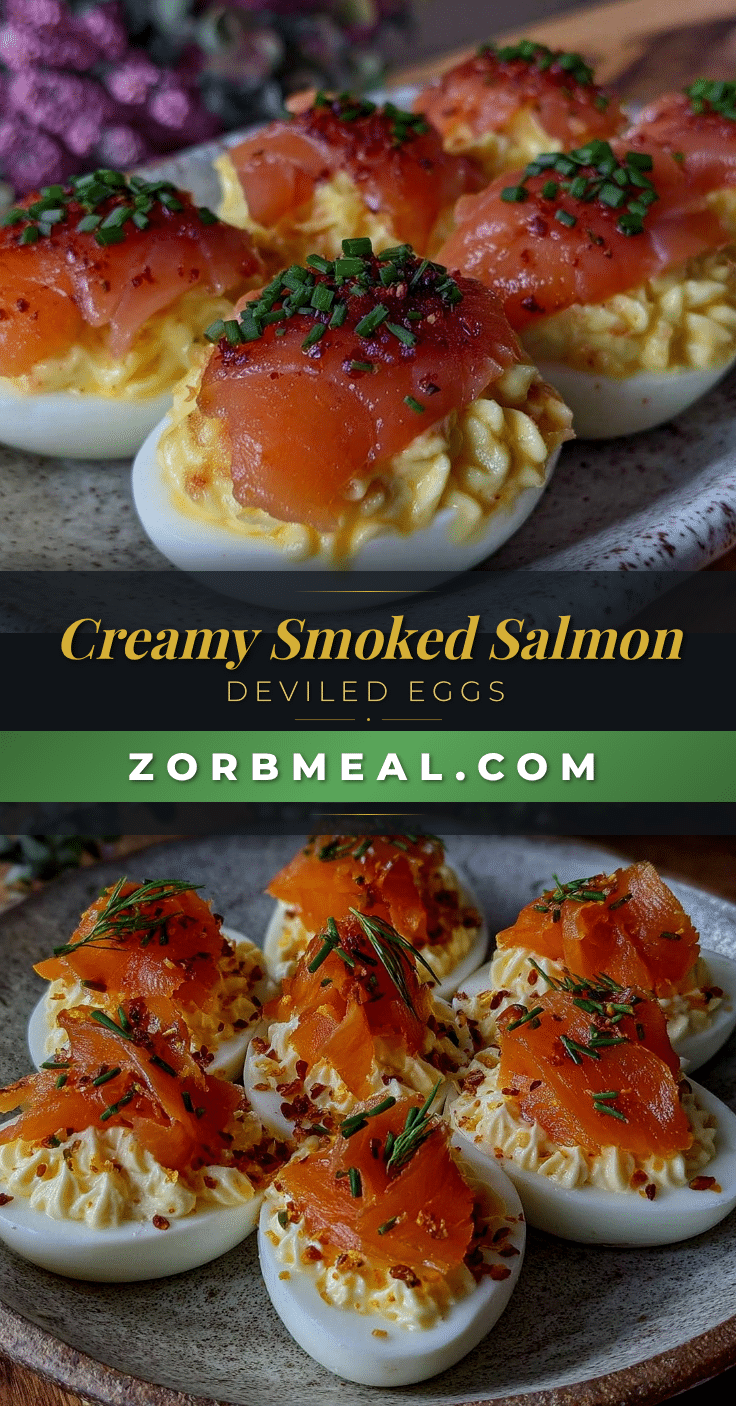 smoked salmon deviled eggs recipe