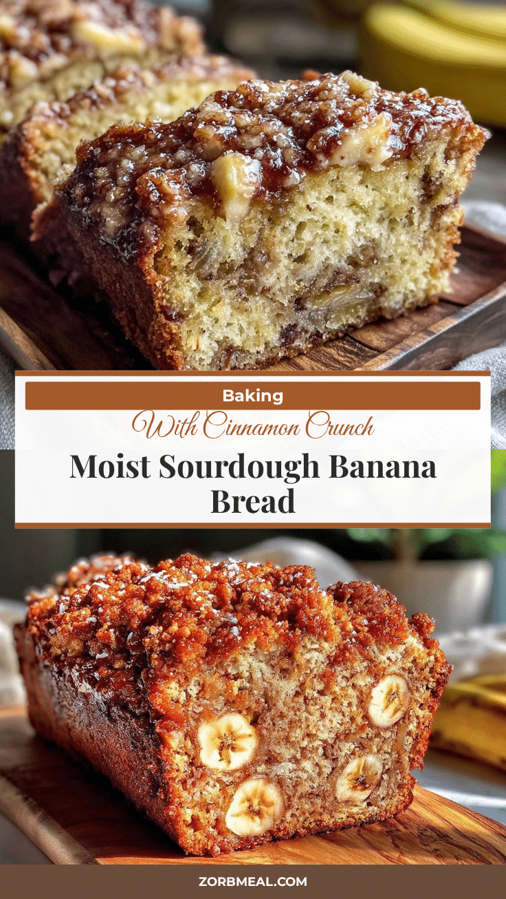 sourdough discard banana bread recipe