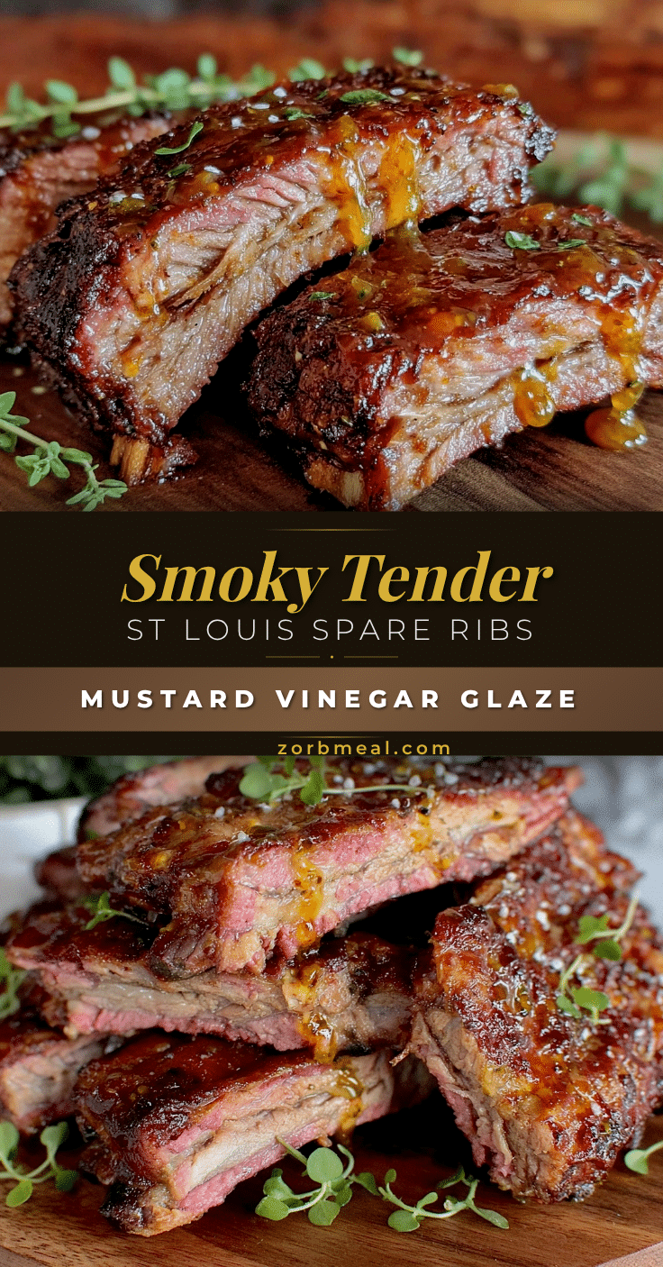 tender smoked st louis style spare ribs recipe