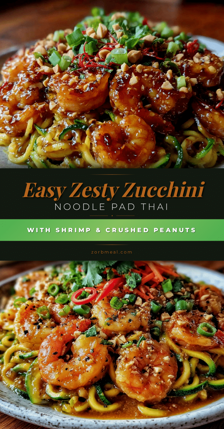 zucchini noodle pad thai recipe