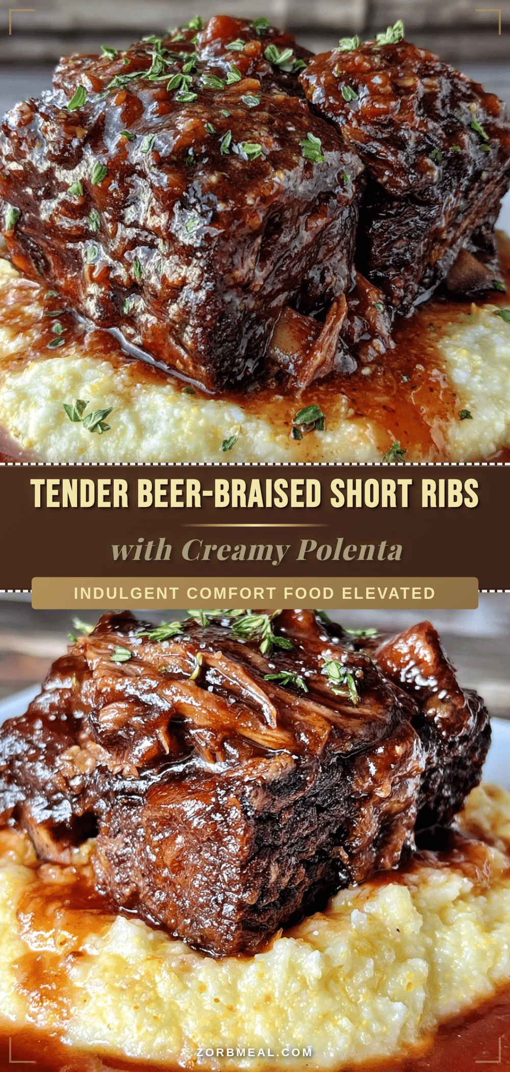 beer-braised short ribs recipe