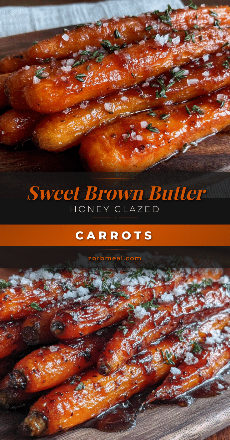 brown butter honey glazed carrots recipe