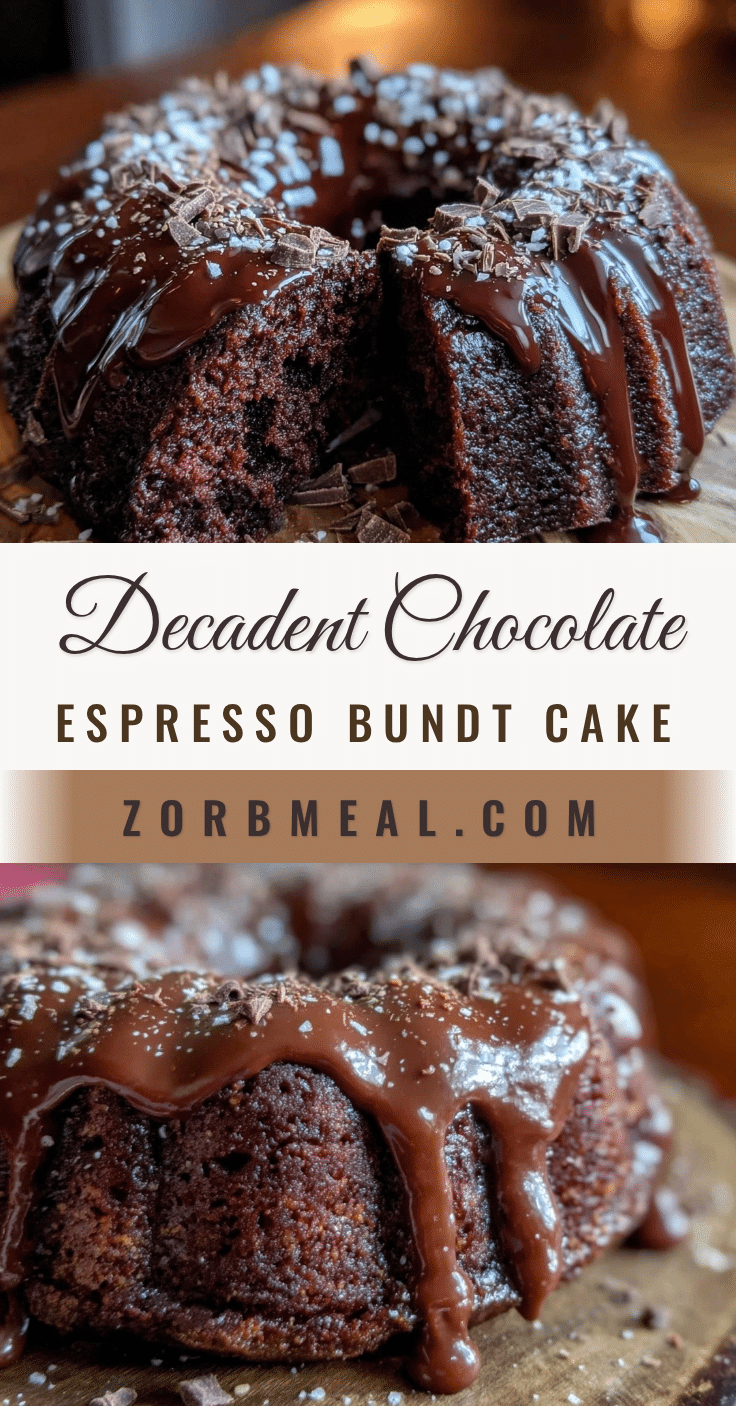 chocolate espresso bundt cake recipe