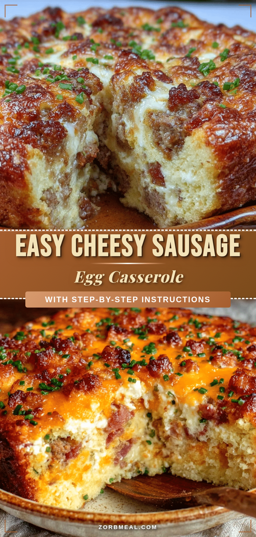 cozy sausage and egg breakfast casserole recipe
