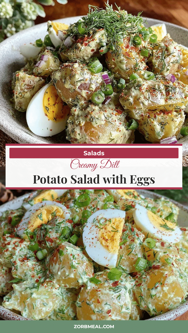 creamy dill potato salad recipe