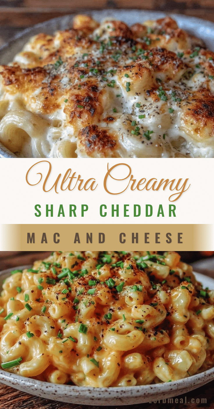 creamy ultra-cheddar mac and cheese recipe
