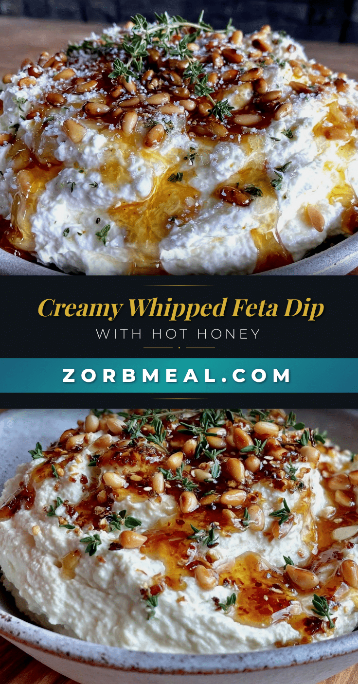 creamy whipped feta dip recipe
