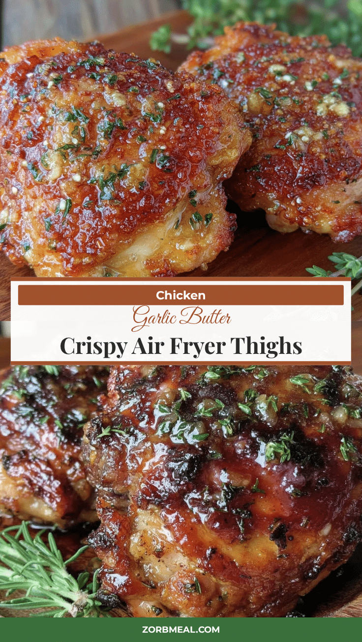 crispy air fryer chicken thighs recipe