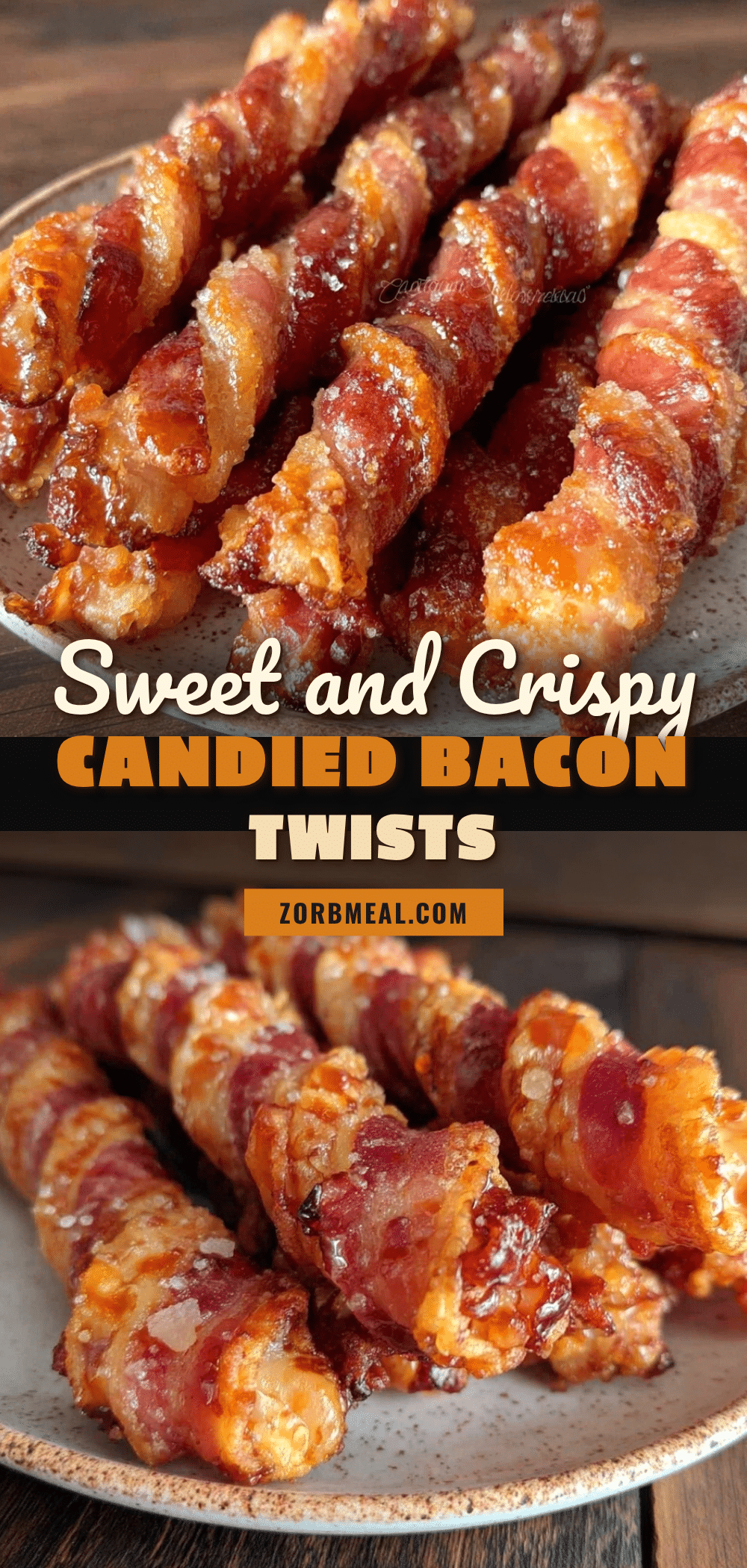 crispy candied bacon twists recipe