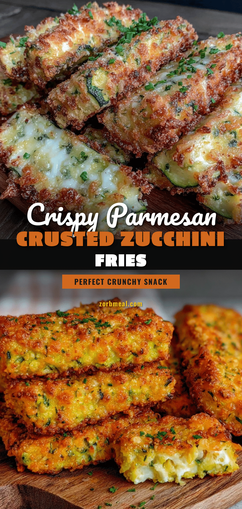 crispy parmesan crusted zucchini fries recipe