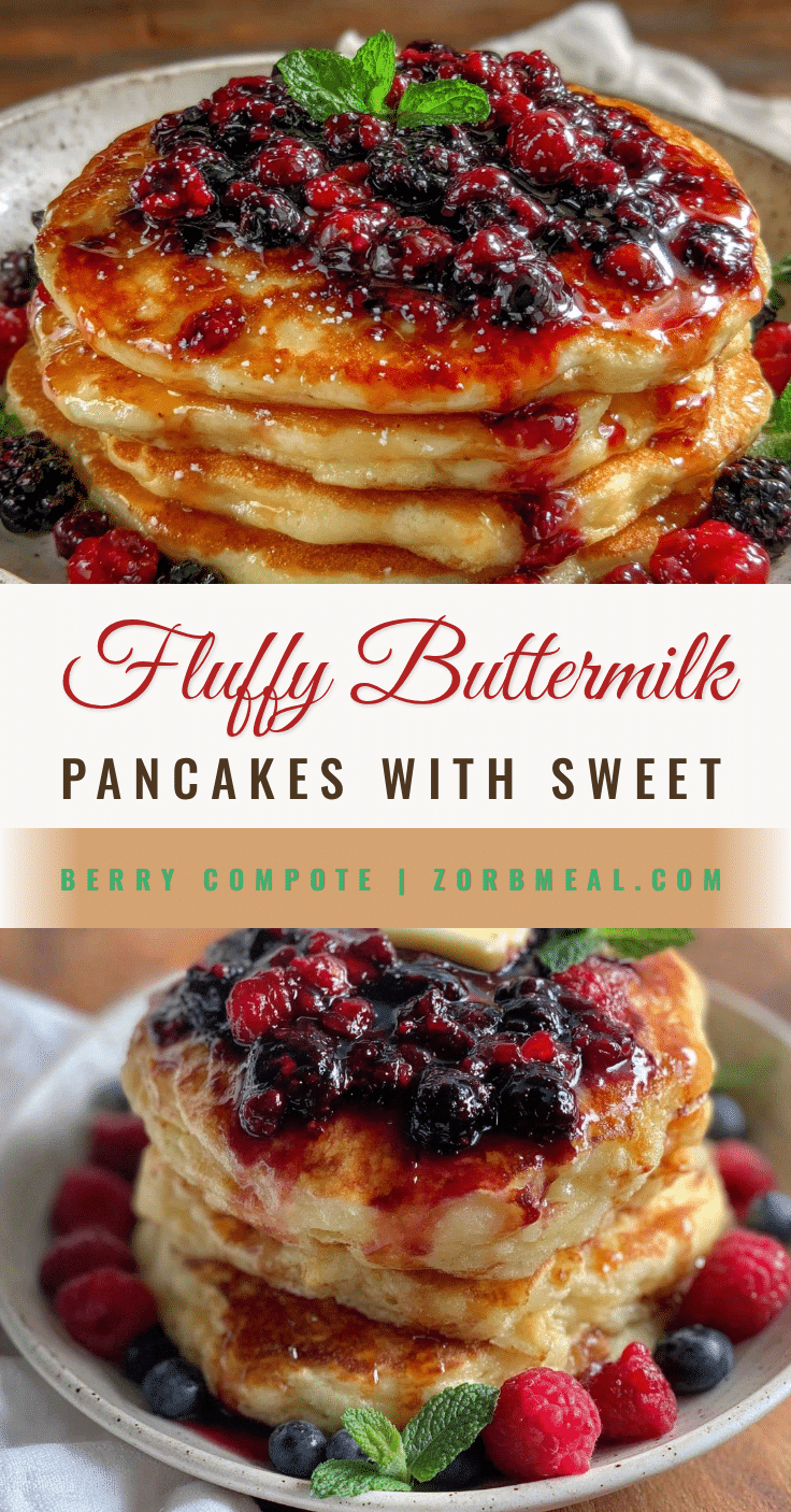 fluffy buttermilk pancakes recipe