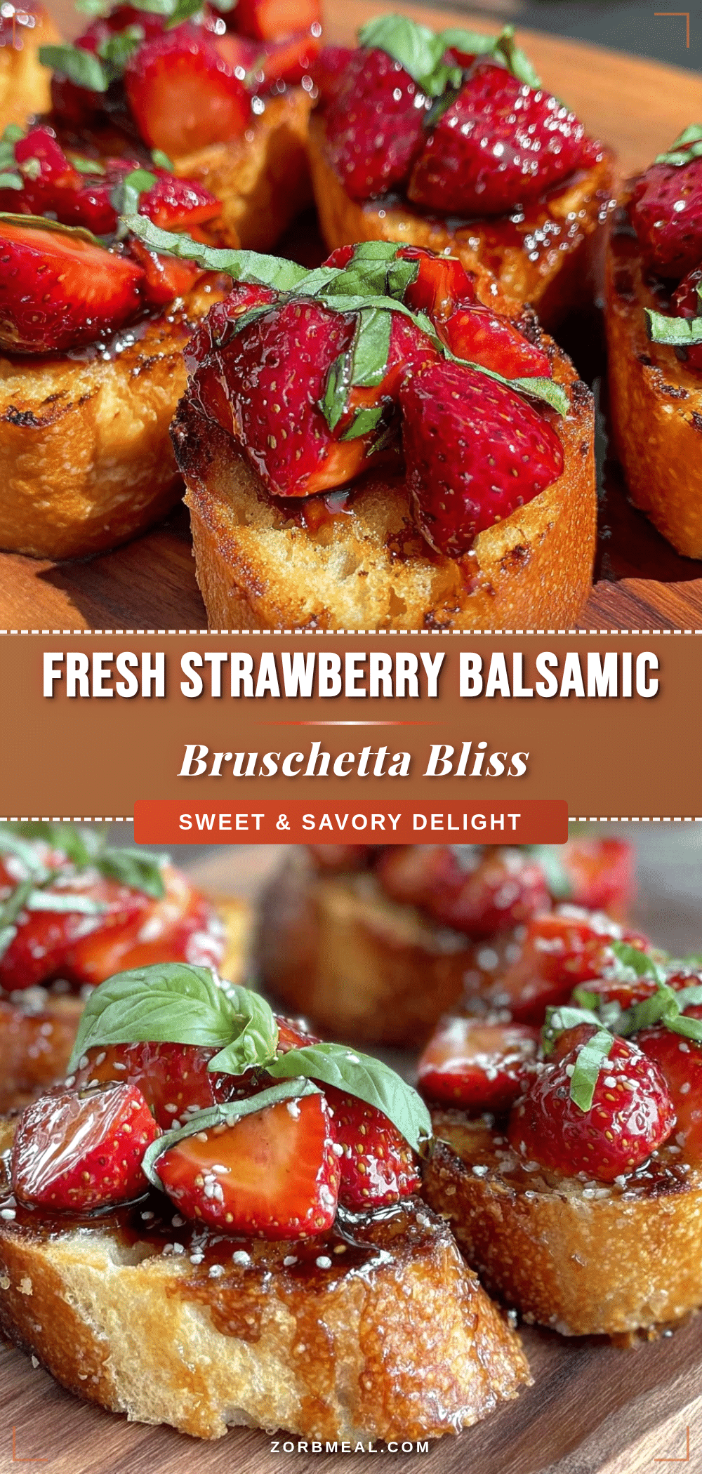 fresh strawberry balsamic bruschetta recipe