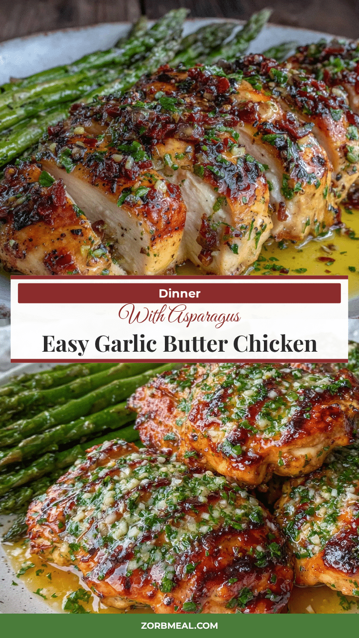 garlic butter chicken recipe