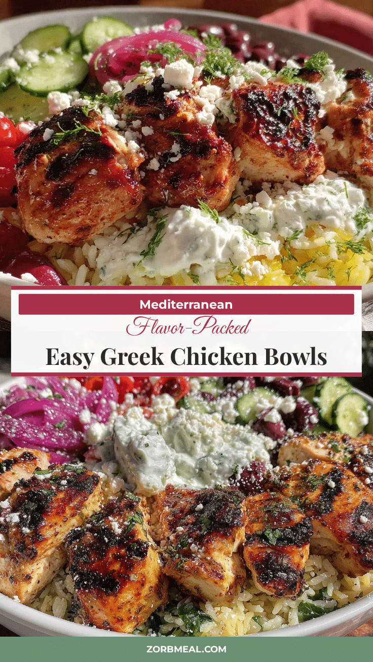 greek chicken bowls recipe